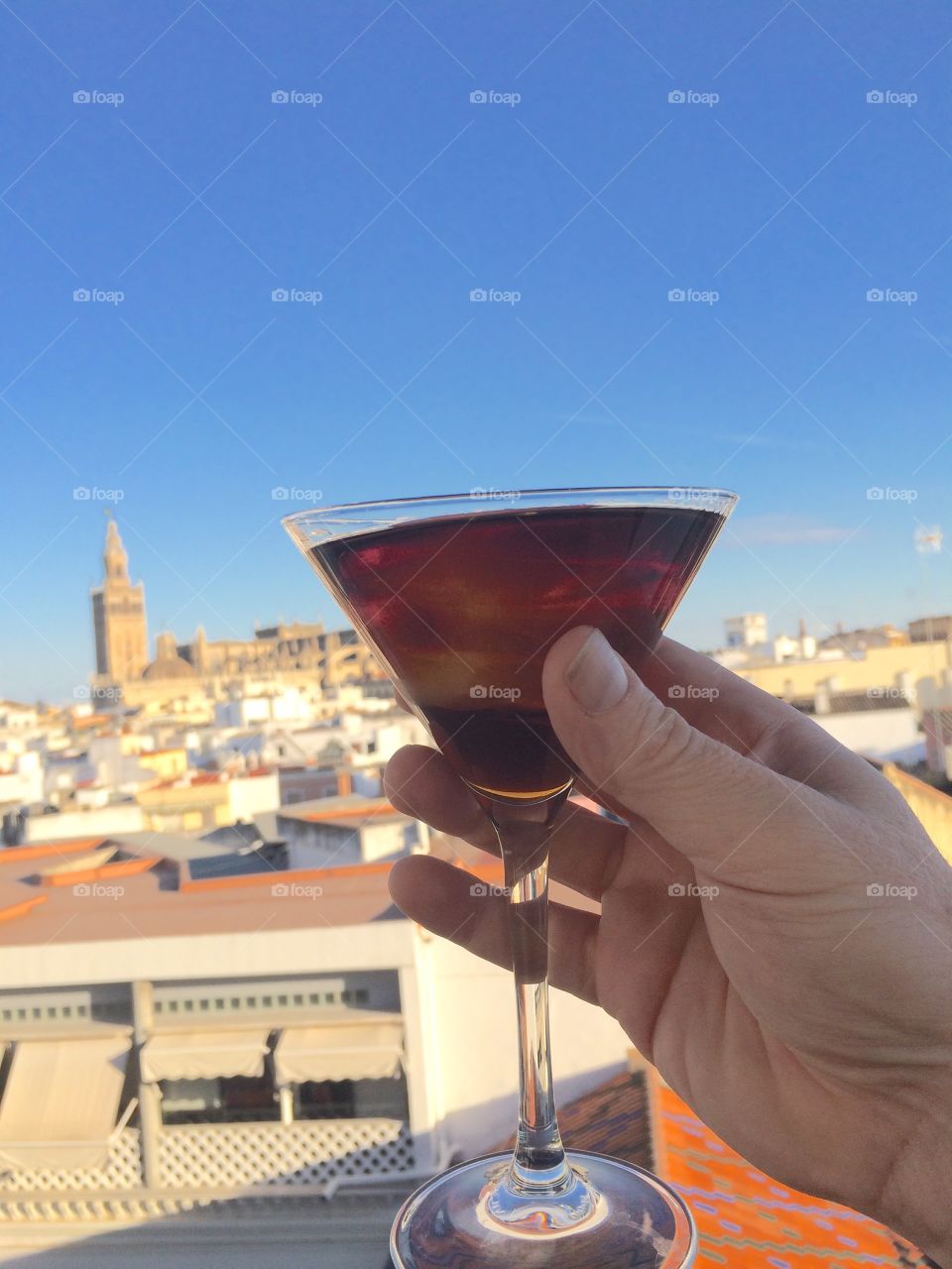 A toast to Sevilla 