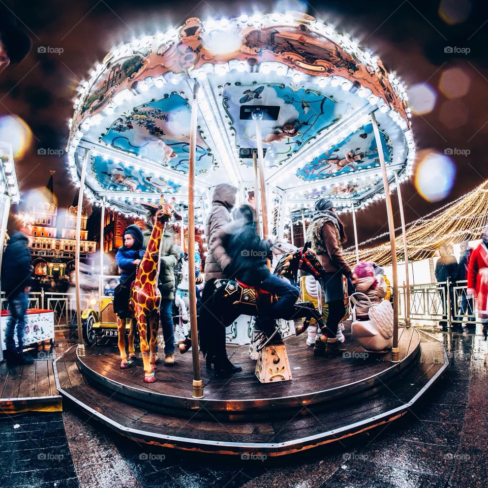 Carousel, Carnival, Fairground, Entertainment, Theme