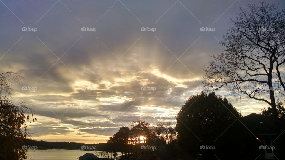 Lake Hopatcong. I took this pic of the sunrise on Lake Hopatcong in New Jersey