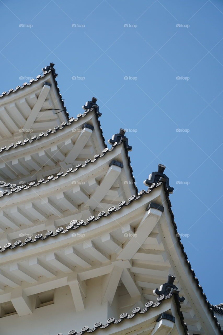 Himeji Castle, the White Heron