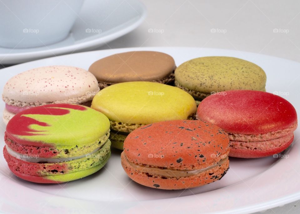 Macaroon . Various macaroon 