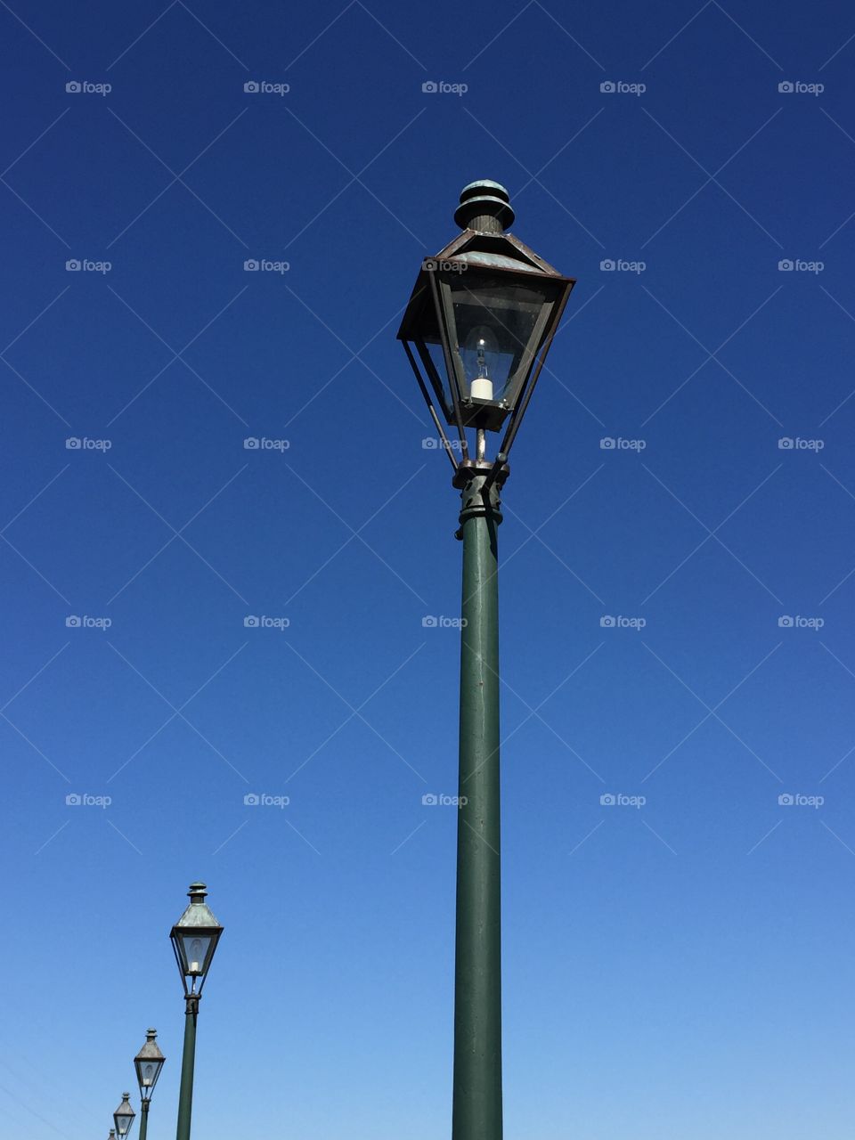 Lamp posts, New Orleans, La