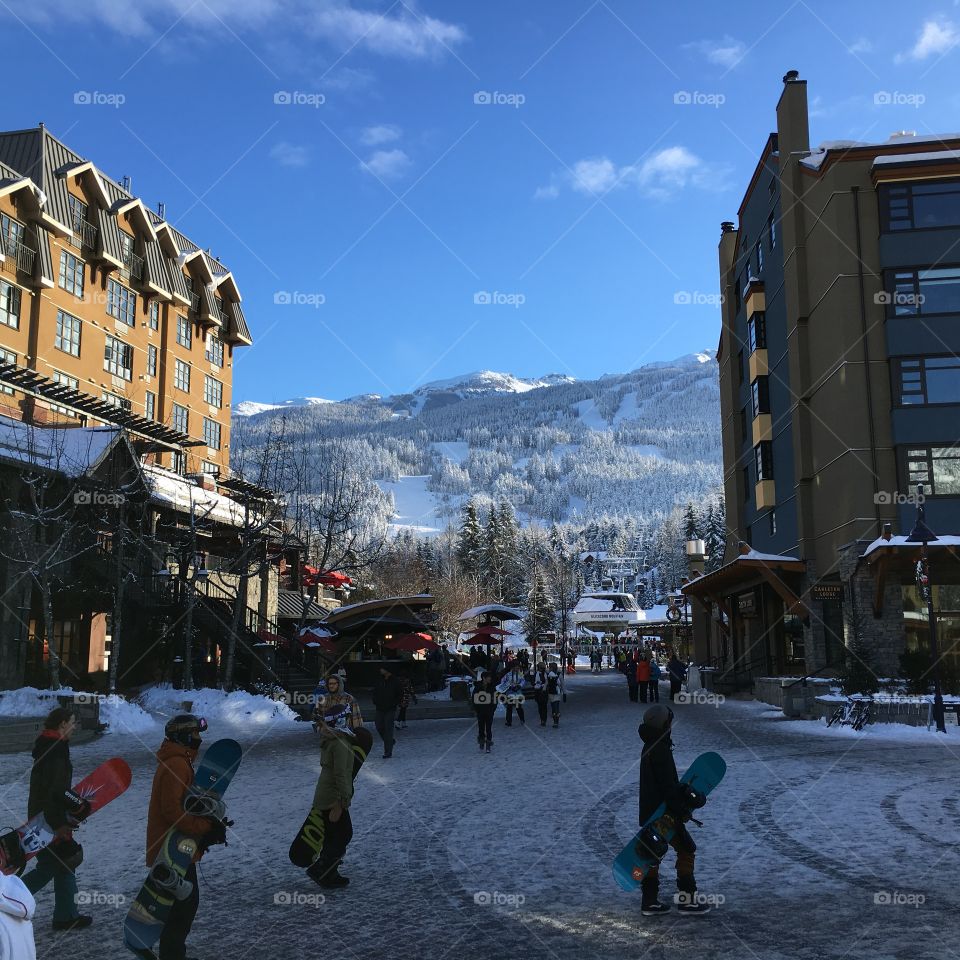 Whistler village