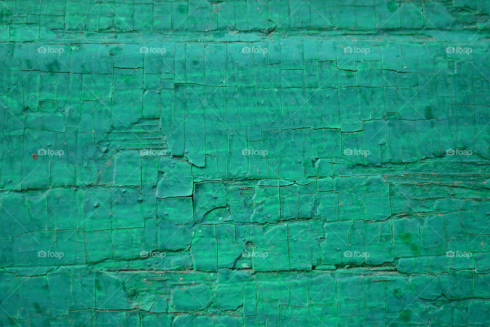 Full frame of green wall