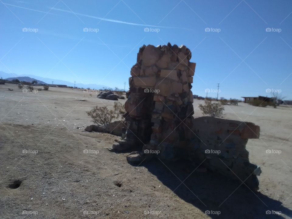 is chimney in the desert