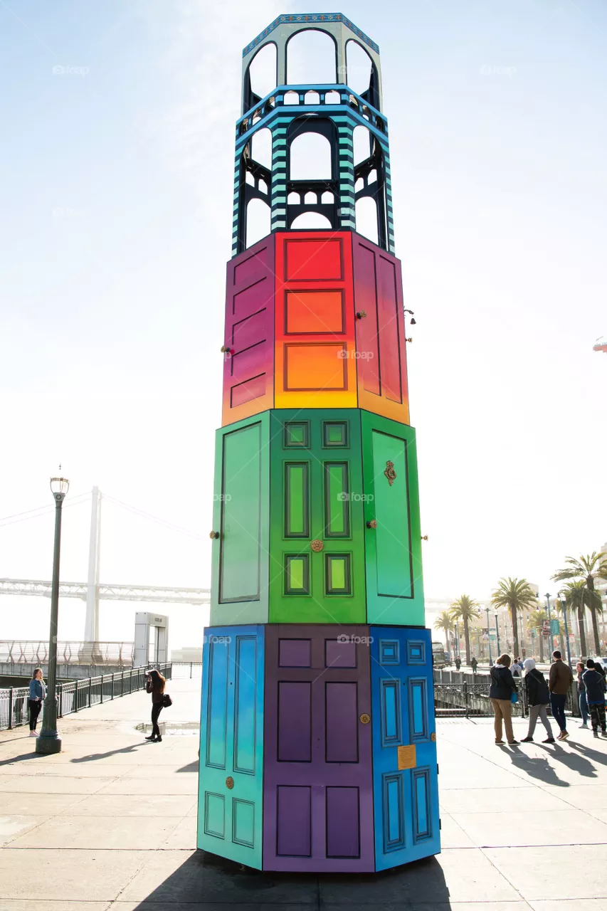 Standing tall in all our glory - rainbow 