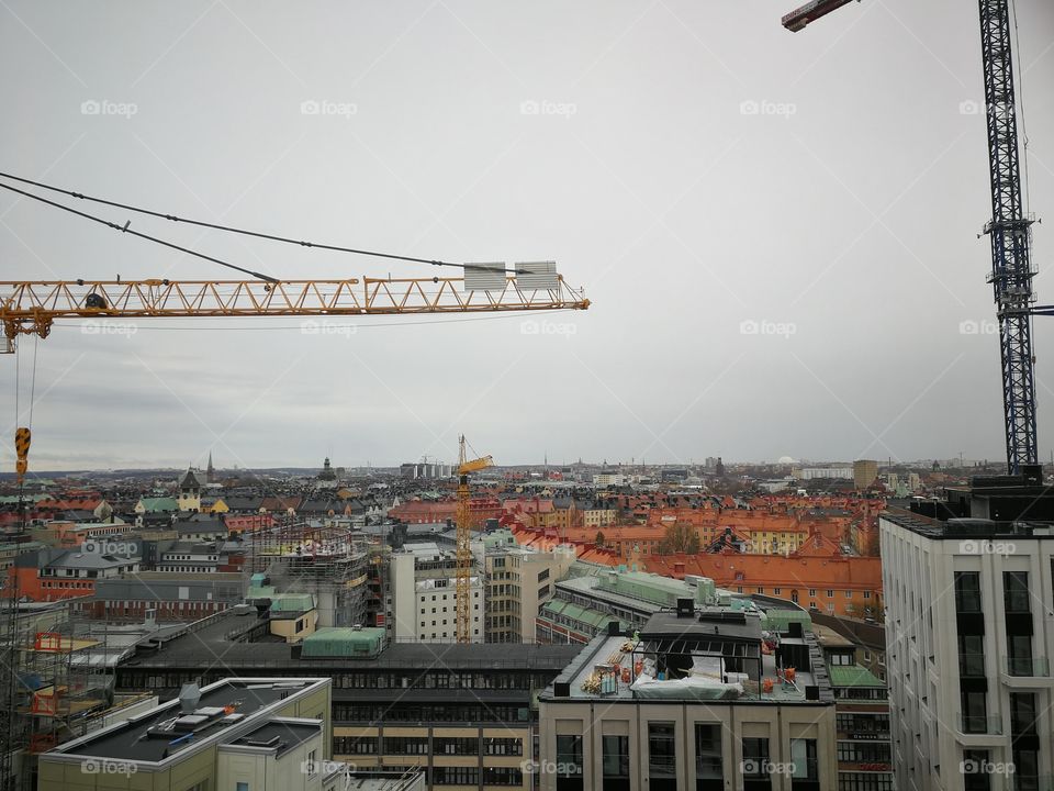 Stockholm under construction