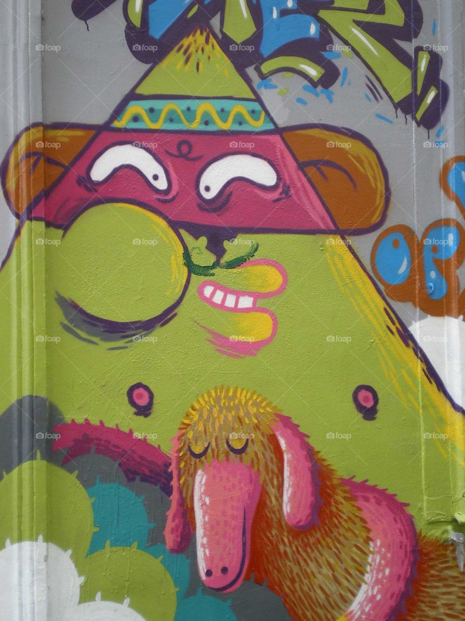 Street art in Paris, France