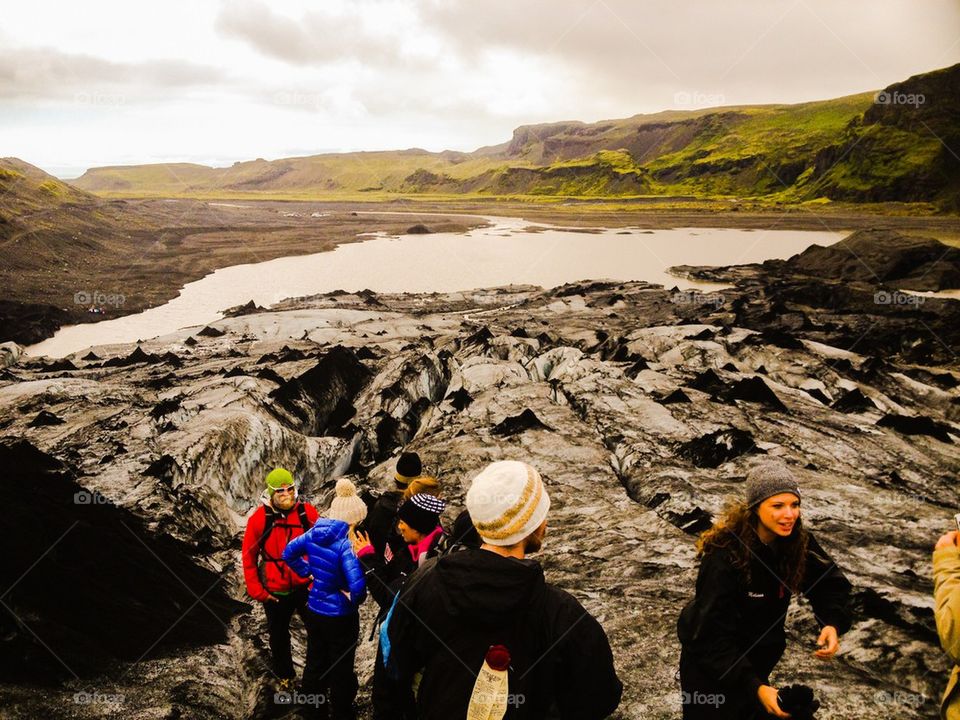 Spring hiking in Iceland