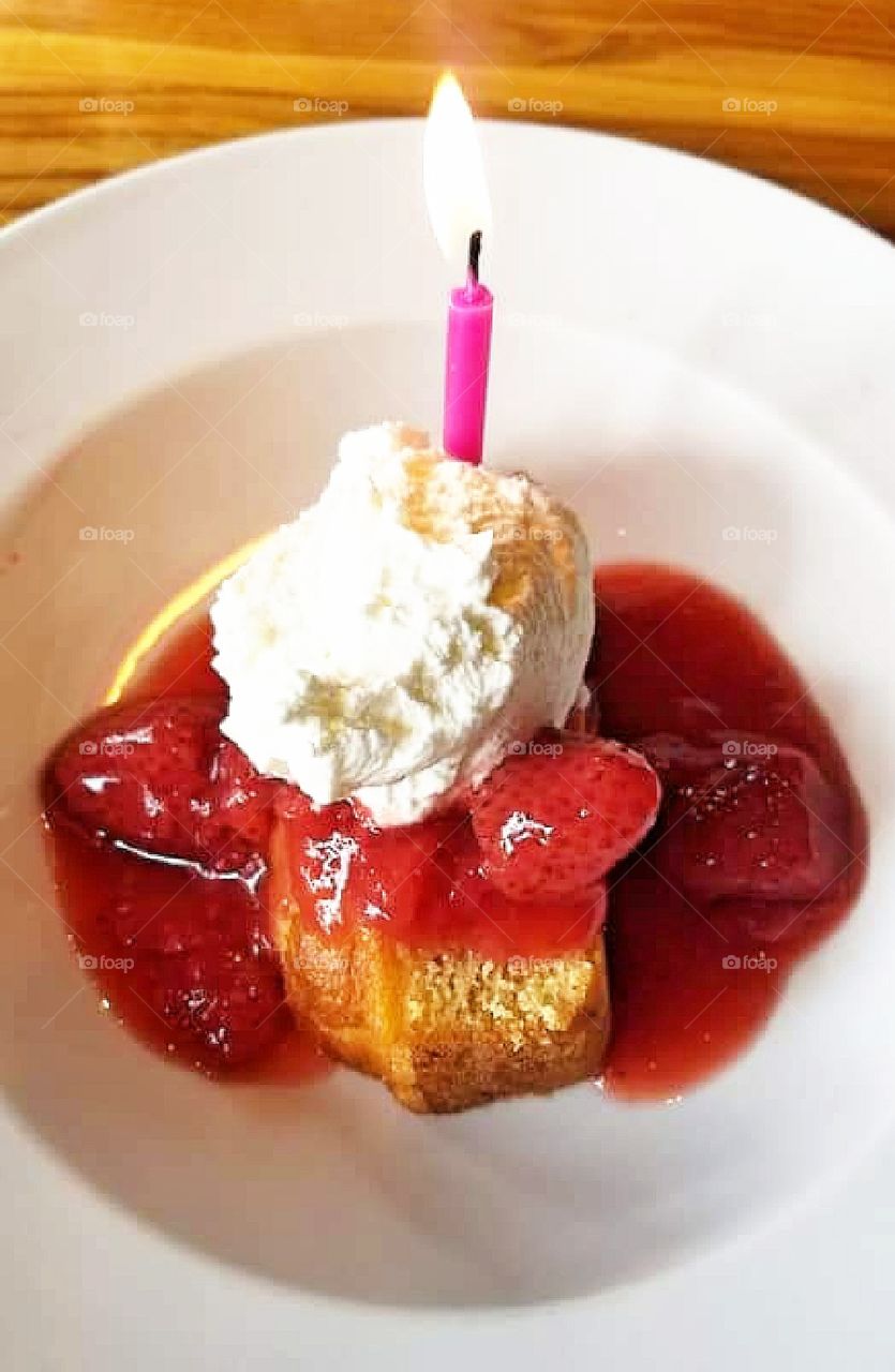 Strawberry shortcake celebration