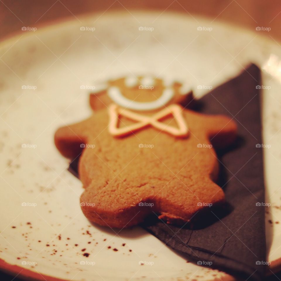 Ginger man cookie 