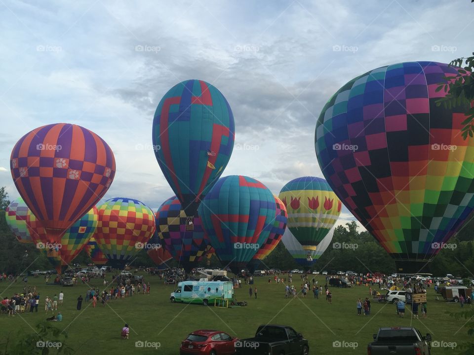 2016 Hot Air Balloon Festival in Helen, GA