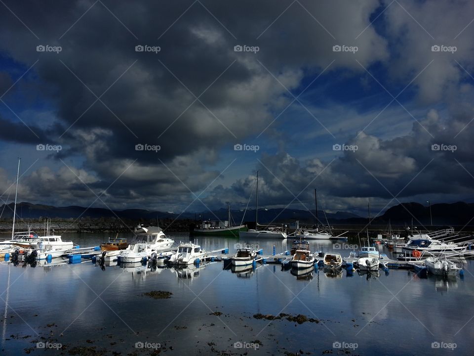 Storm clouds