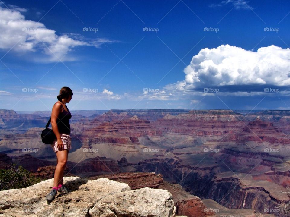 View over Grand Canyon