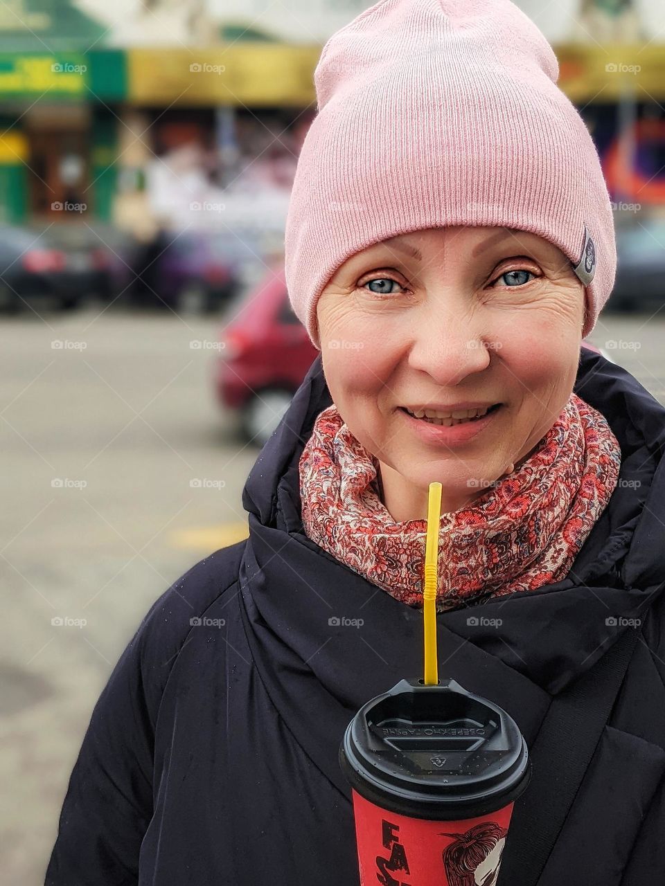 portrait of a girl without makeup