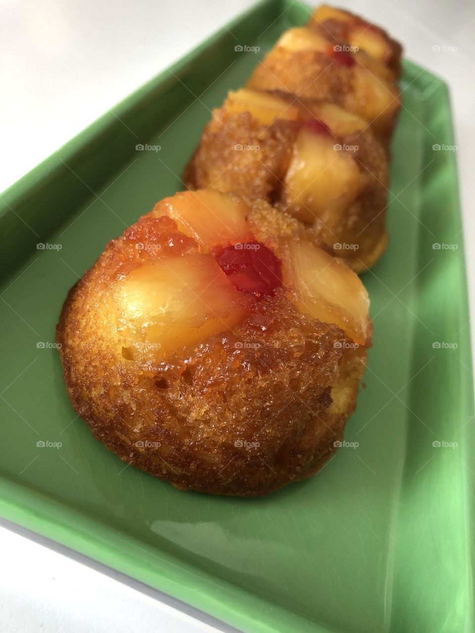 Mini Pineapple Upside Down Cake