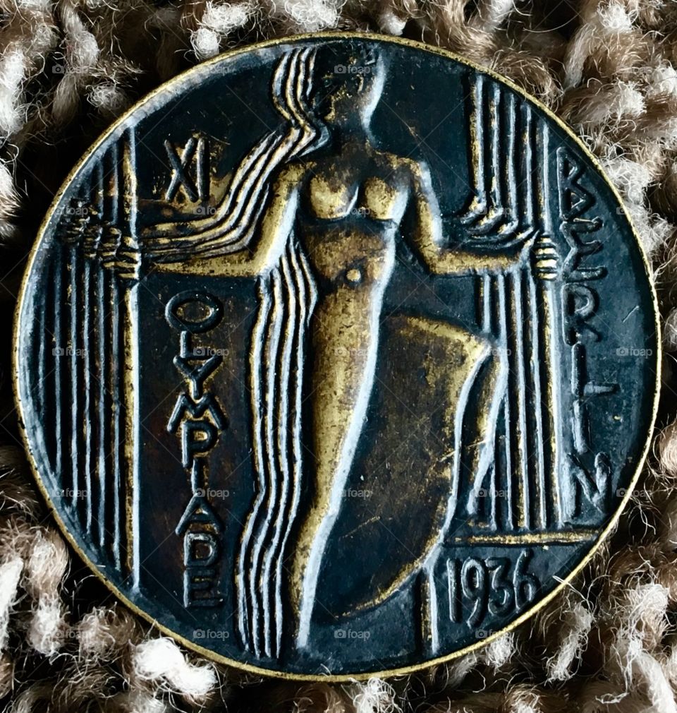 1936 Berlin Olympic Participation Coin