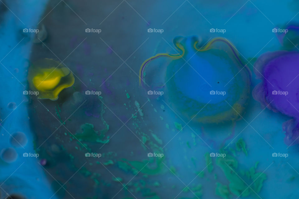 Beautiful fluid colors