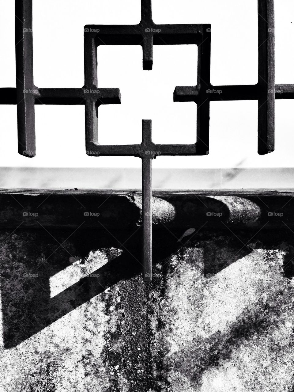 black and white wall balustrade railing by alekime
