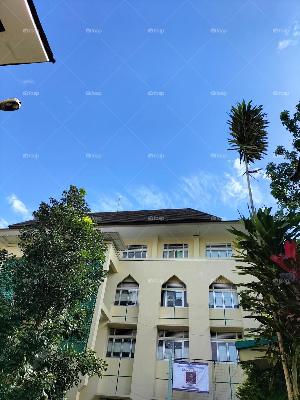 one of the dormitories on the campus of UIN Bandung