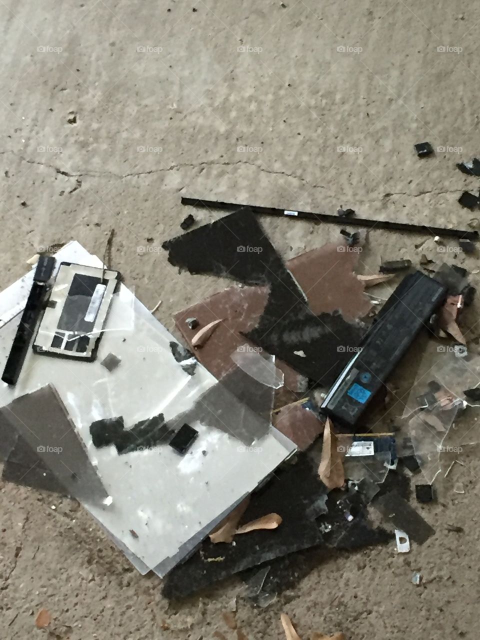 Broken computer