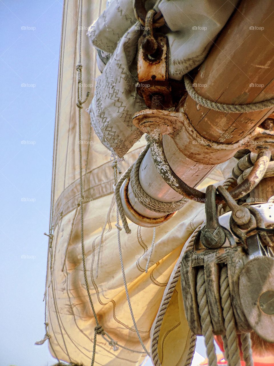 Tall Ship Rigging