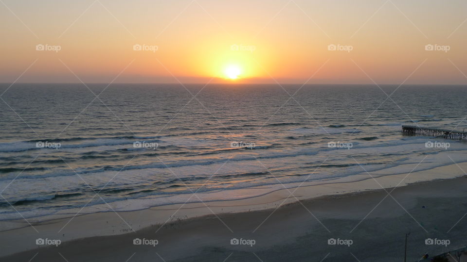 Sunrise in Daytona Beach