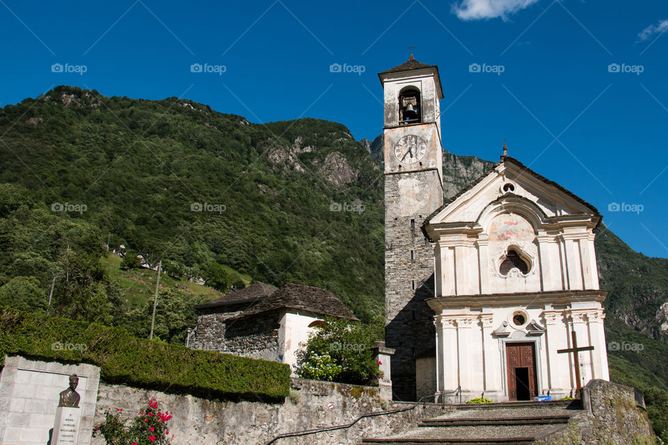 Church in Lavertezzo 