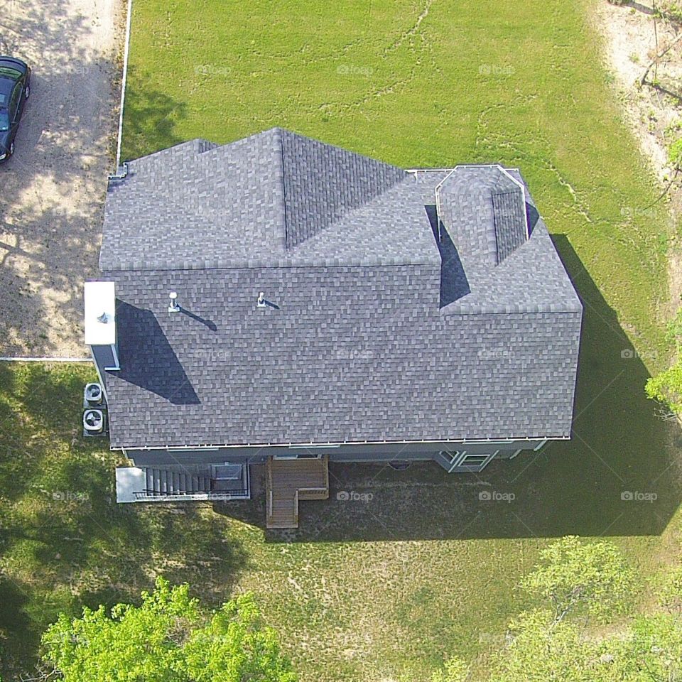 roof aerial shot