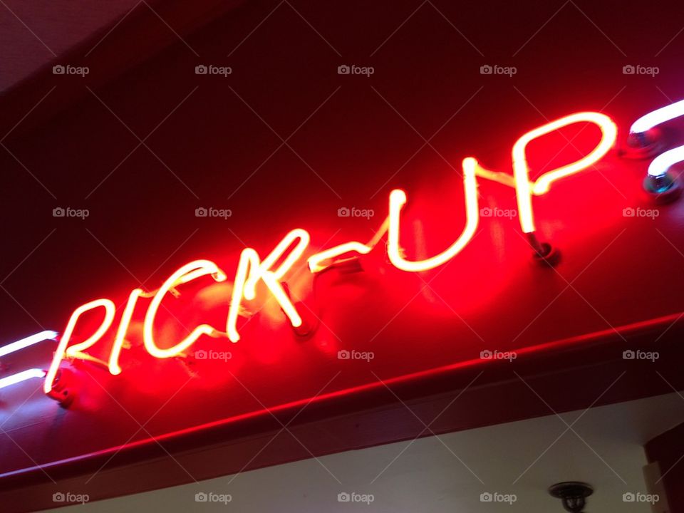 Neon sign