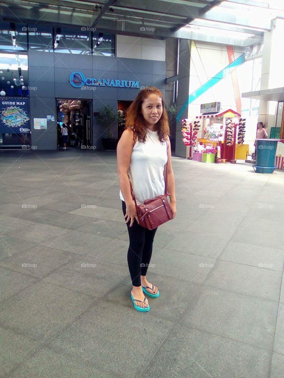 My partner Arlieth taken outside of Oceanarium in Manila, Philippines in June 2017.
