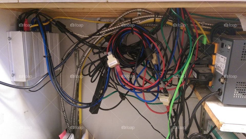 Bad cable management