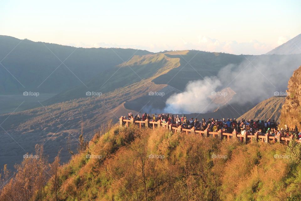 sunrise in Bromo