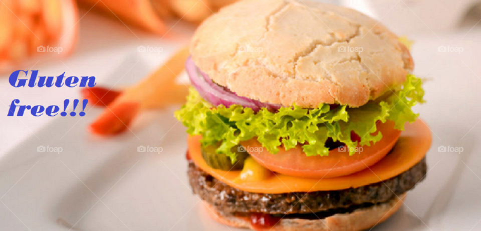 Gluten free hamburguer