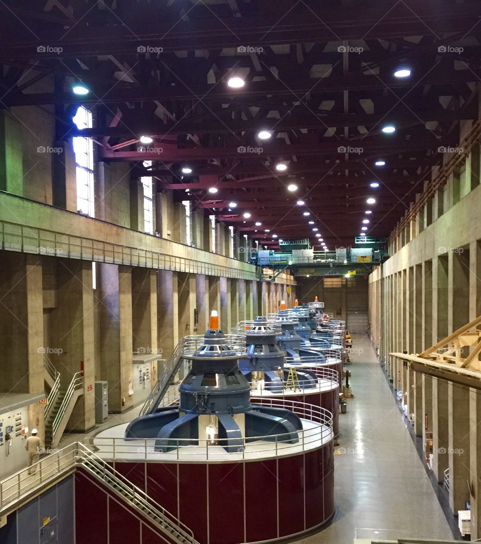 Inside the Hoover Dam