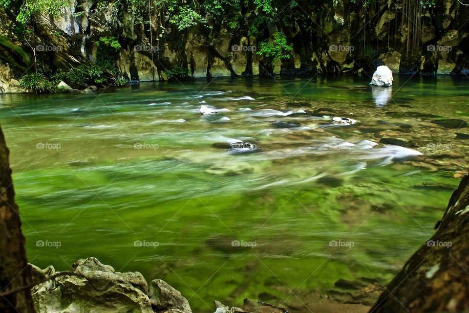 Rio Claro, meaning clear river, outside of Medellin, Colombia 