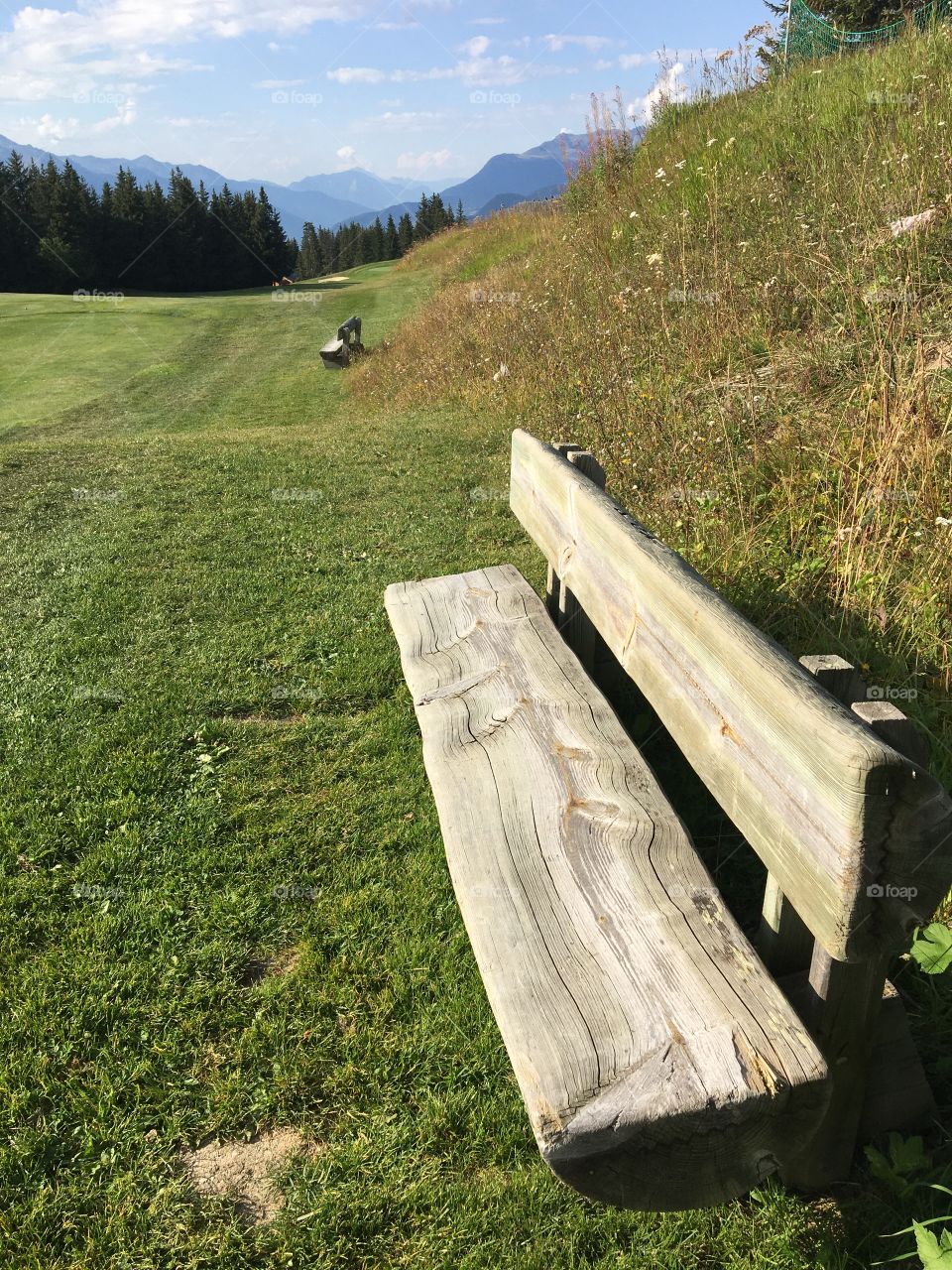 Nice place to chill and admire mountainous landscape 