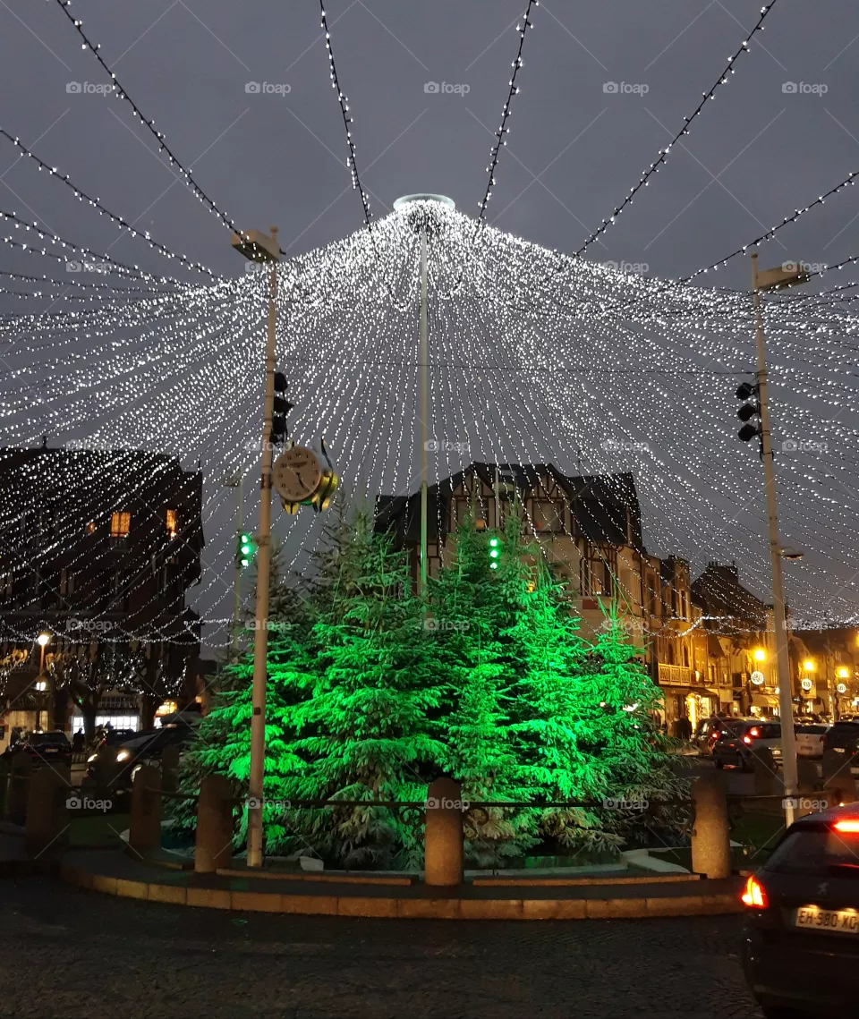 c
Noël à Deauville place Morny