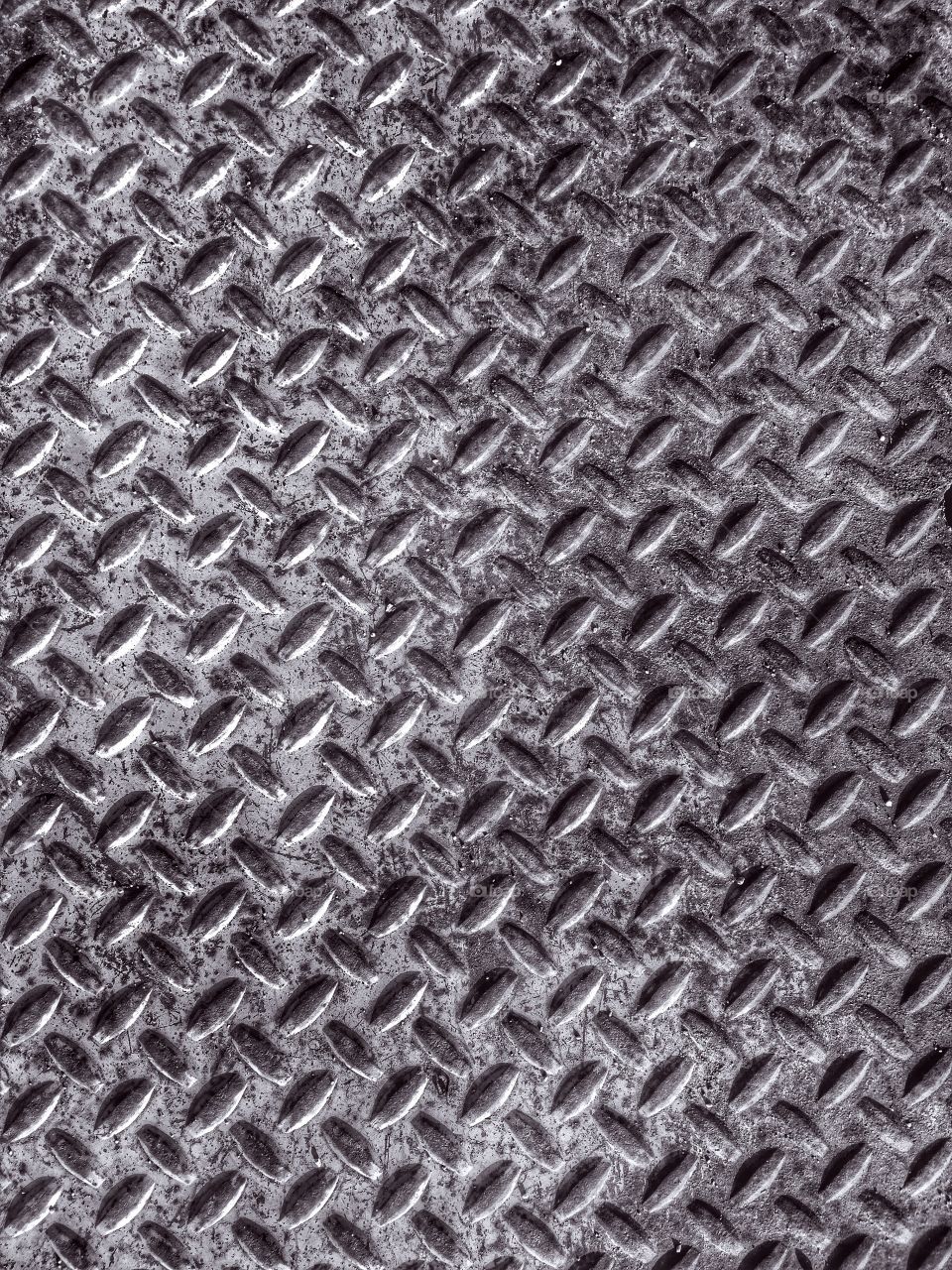Steel Metal Diamond Pattern 