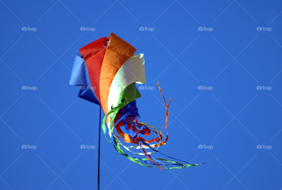 calshot uk beach blue kite by Pahars