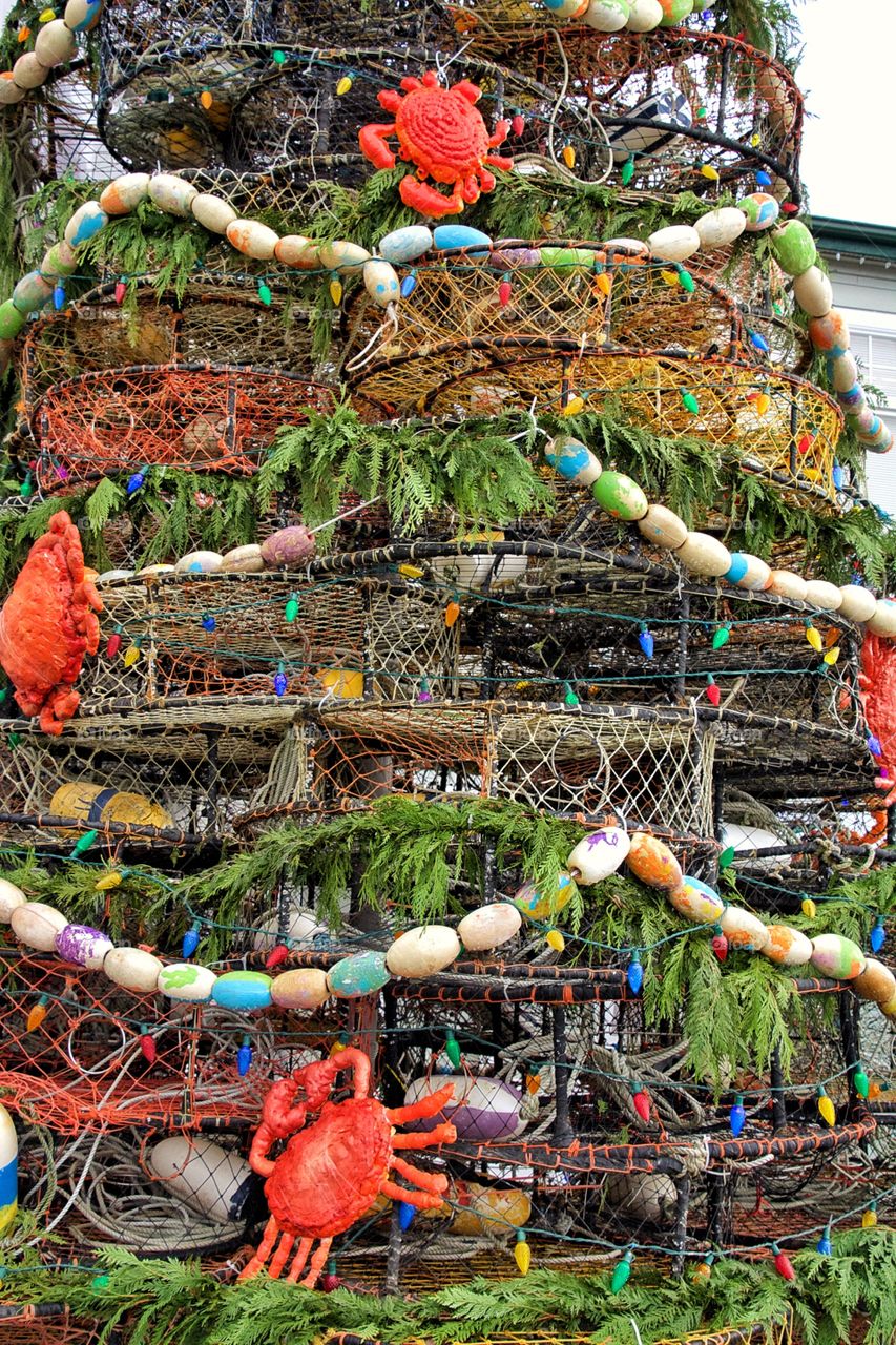 Crab pot Christmas Tree 