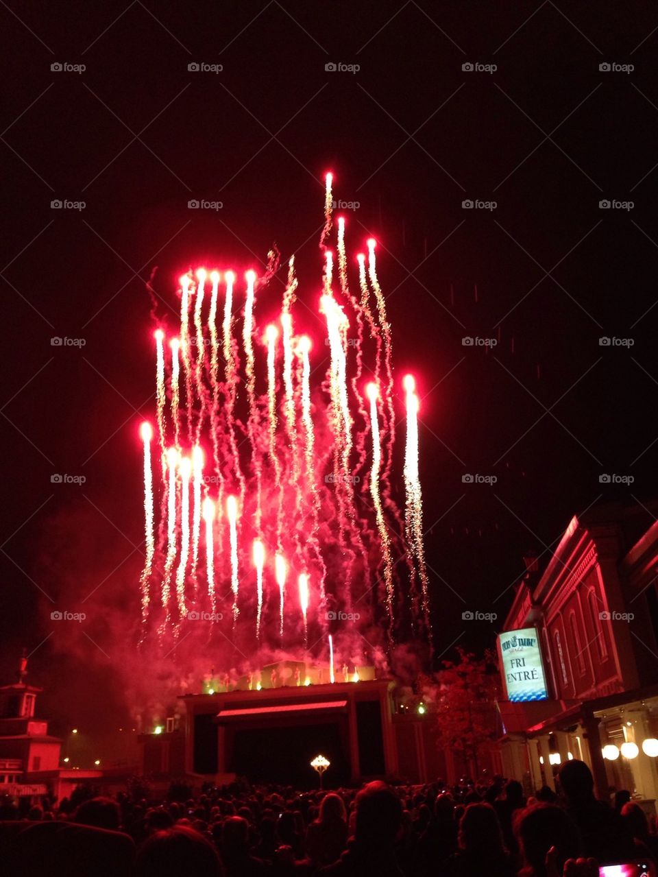 Fireworks at Liseberg