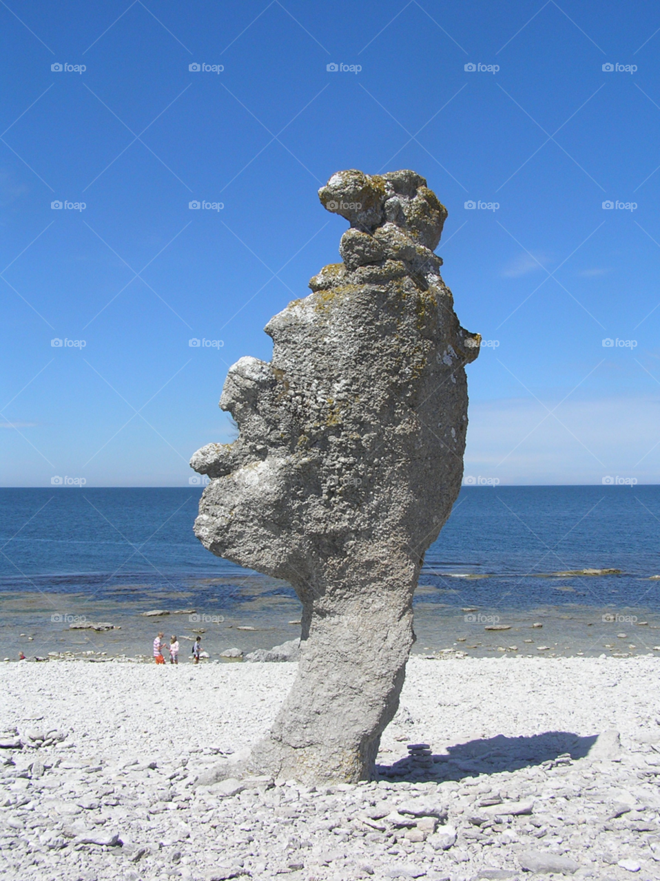 water sea gotland stone by MagnusPm