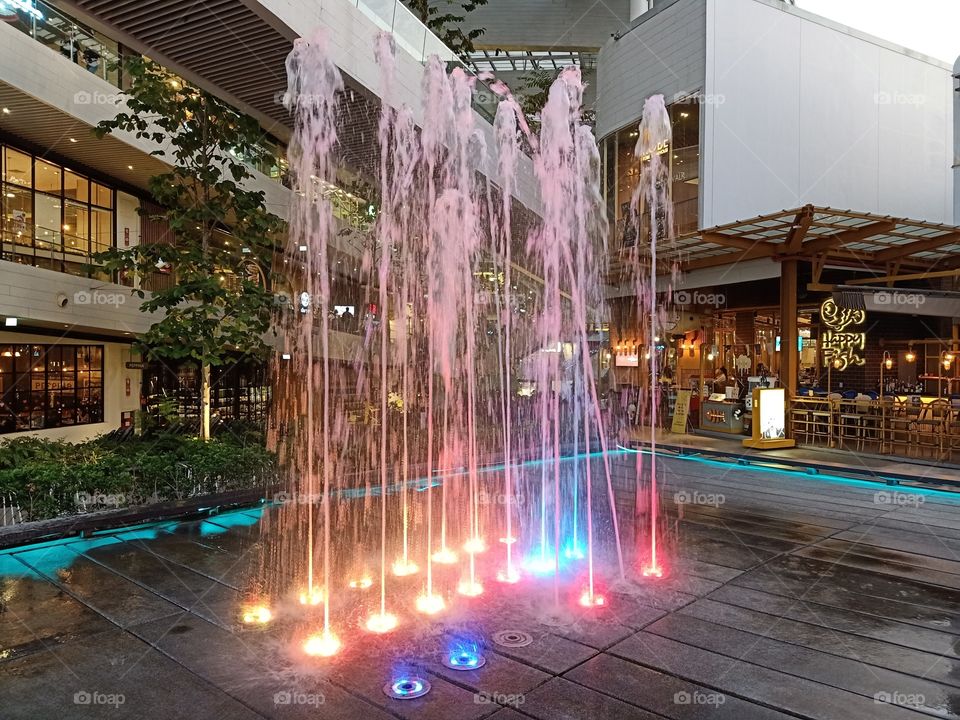 Rainbow Dancing Fountain