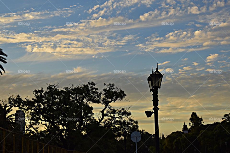 Atardecer en Argentina