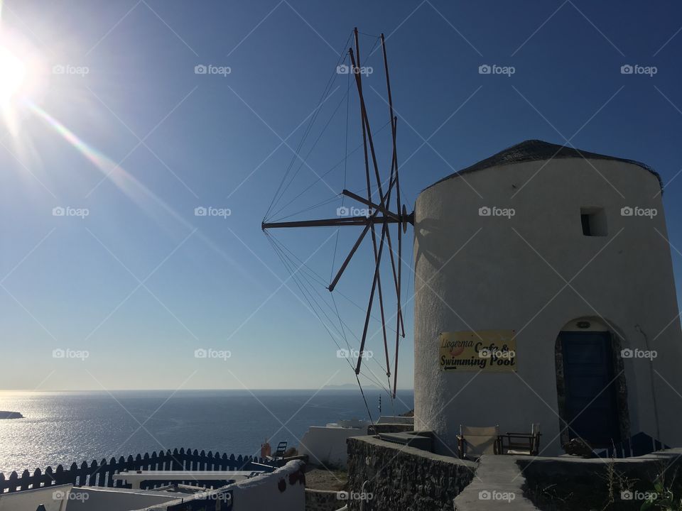 Windmill Santorini 