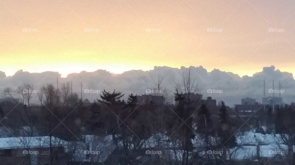 Clouds and Sunrise