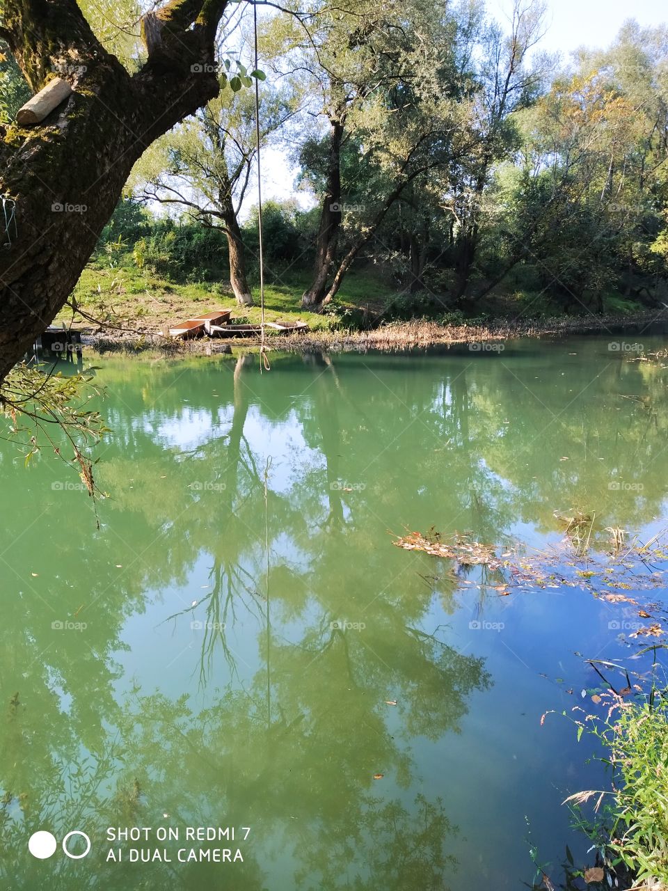 rijeka Odra krajem ljeta