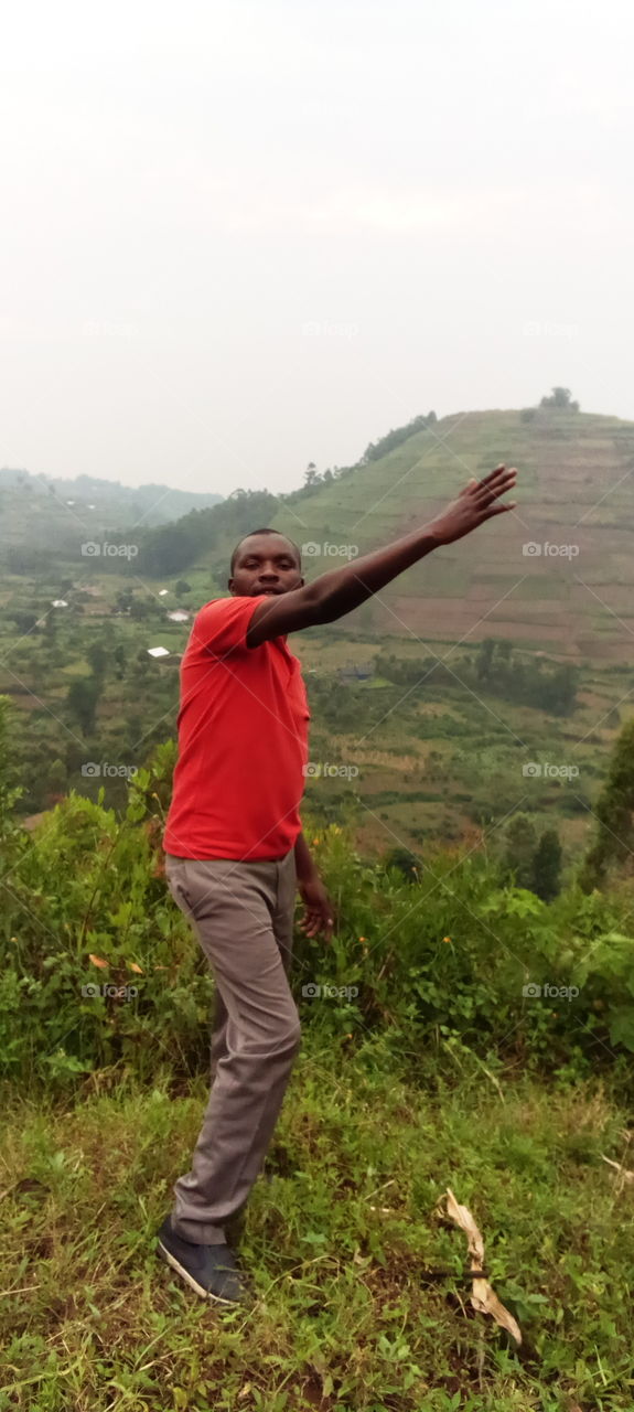 hilly terrain of Western Uganda