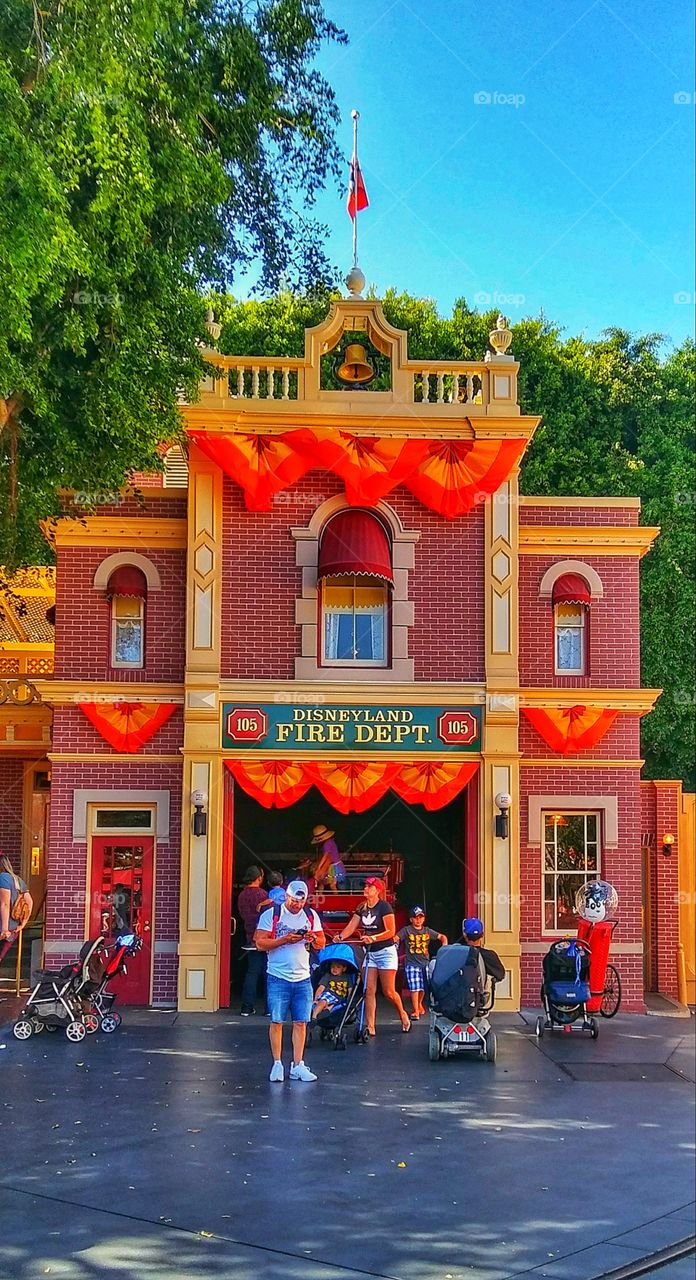 Fire Department Downtown Disn